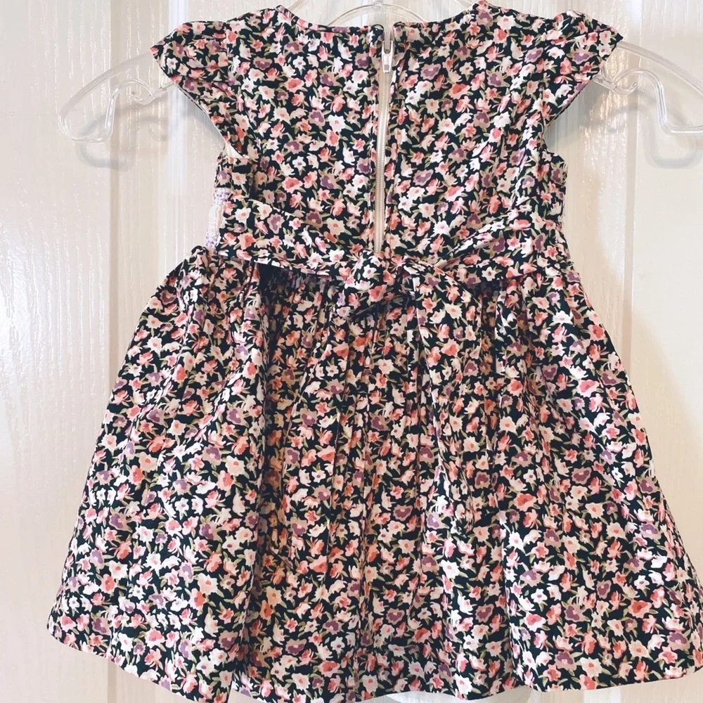 Bonnie Baby Floral Dress Size 3 - 6 months - Picture 2 of 12